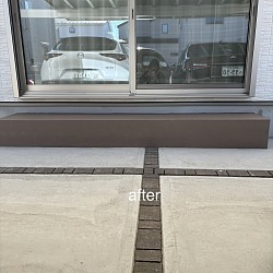 ステップ　塗装